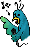 illustration d'un oiseau qui chante